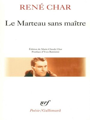 cover image of Le marteau sans maitre / Moulin premier